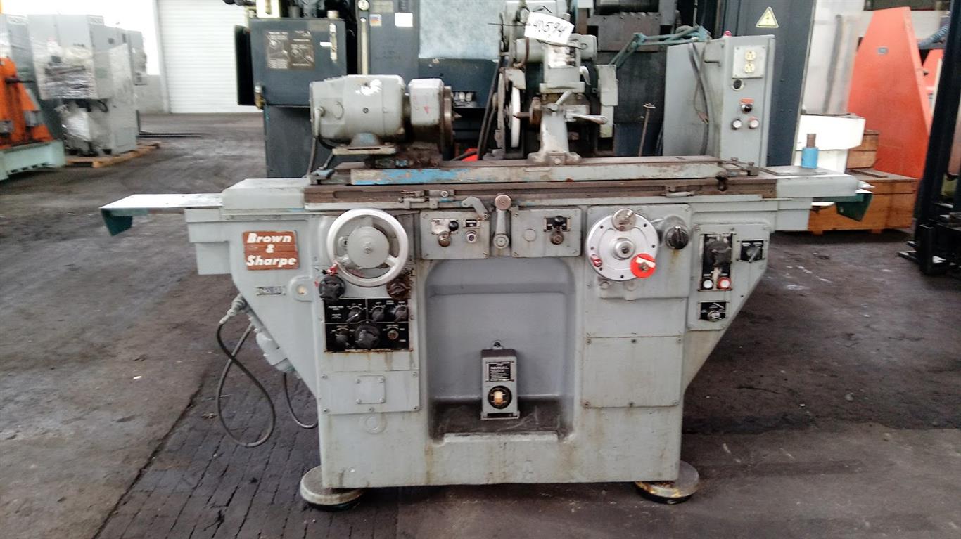 Brown &amp; Sharpe 1A Hydraulic Universal Cylindrical Grinder, Machine ID: 7471